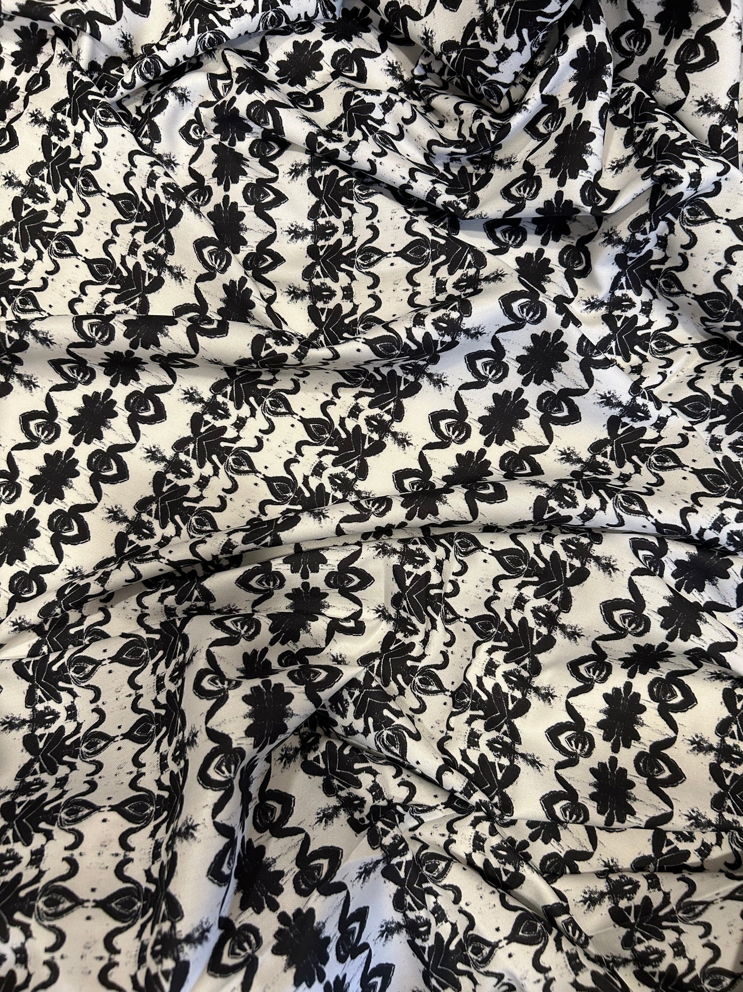 Monochrome floral
