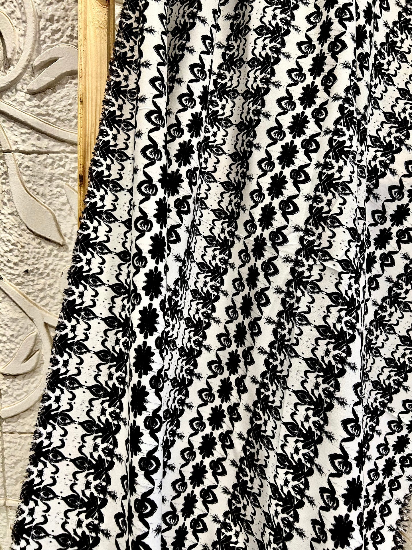 Monochrome floral