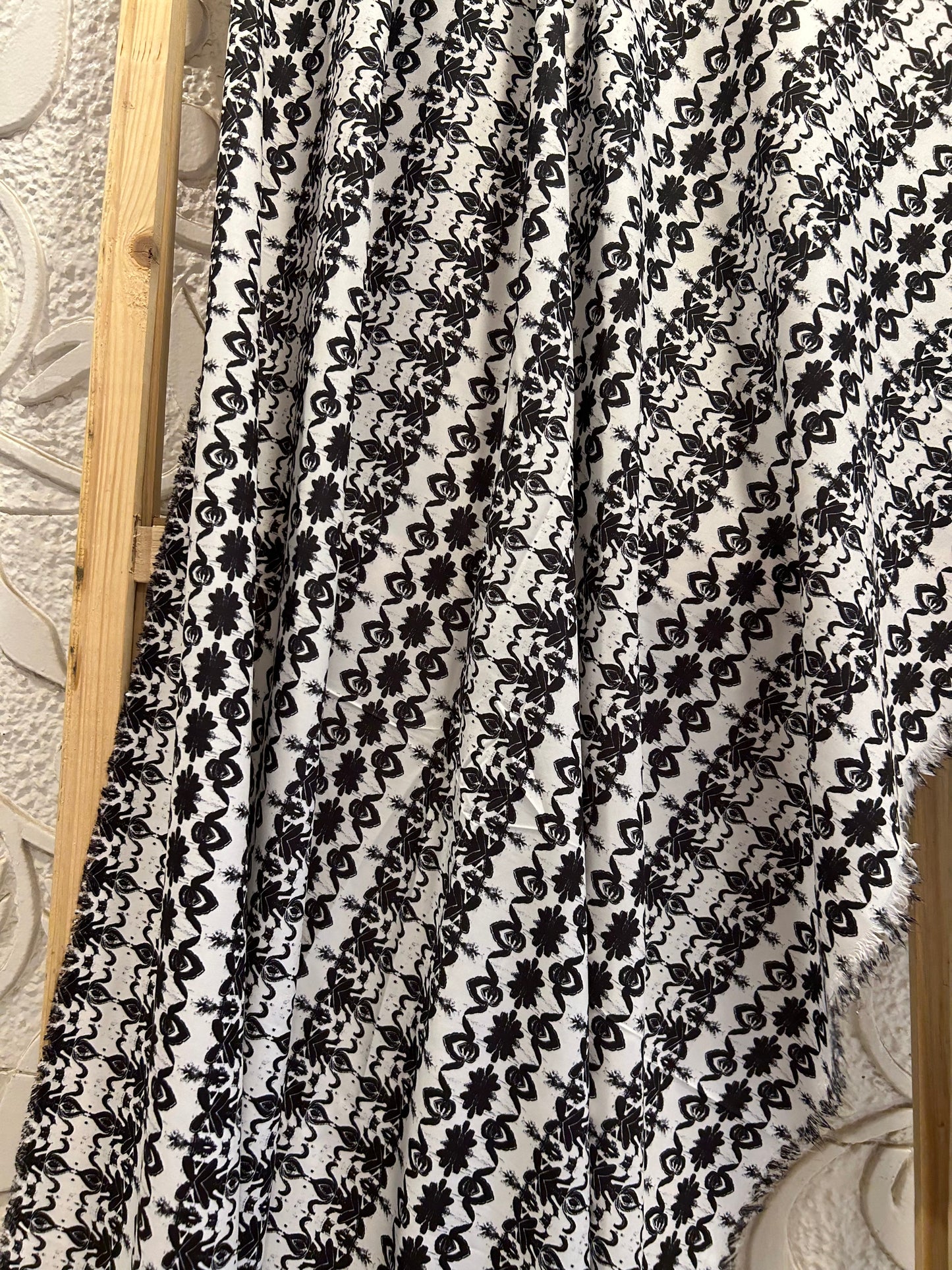 Monochrome floral
