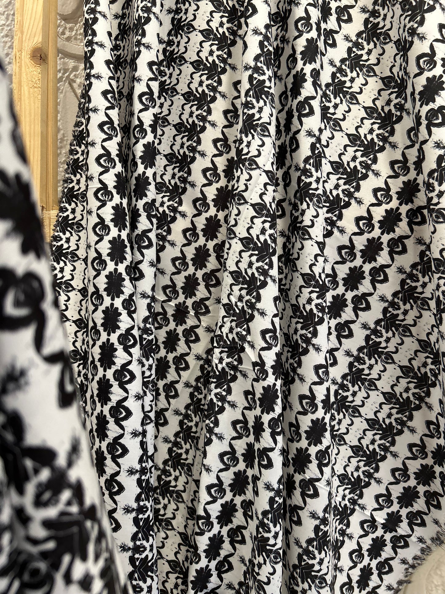 Monochrome floral