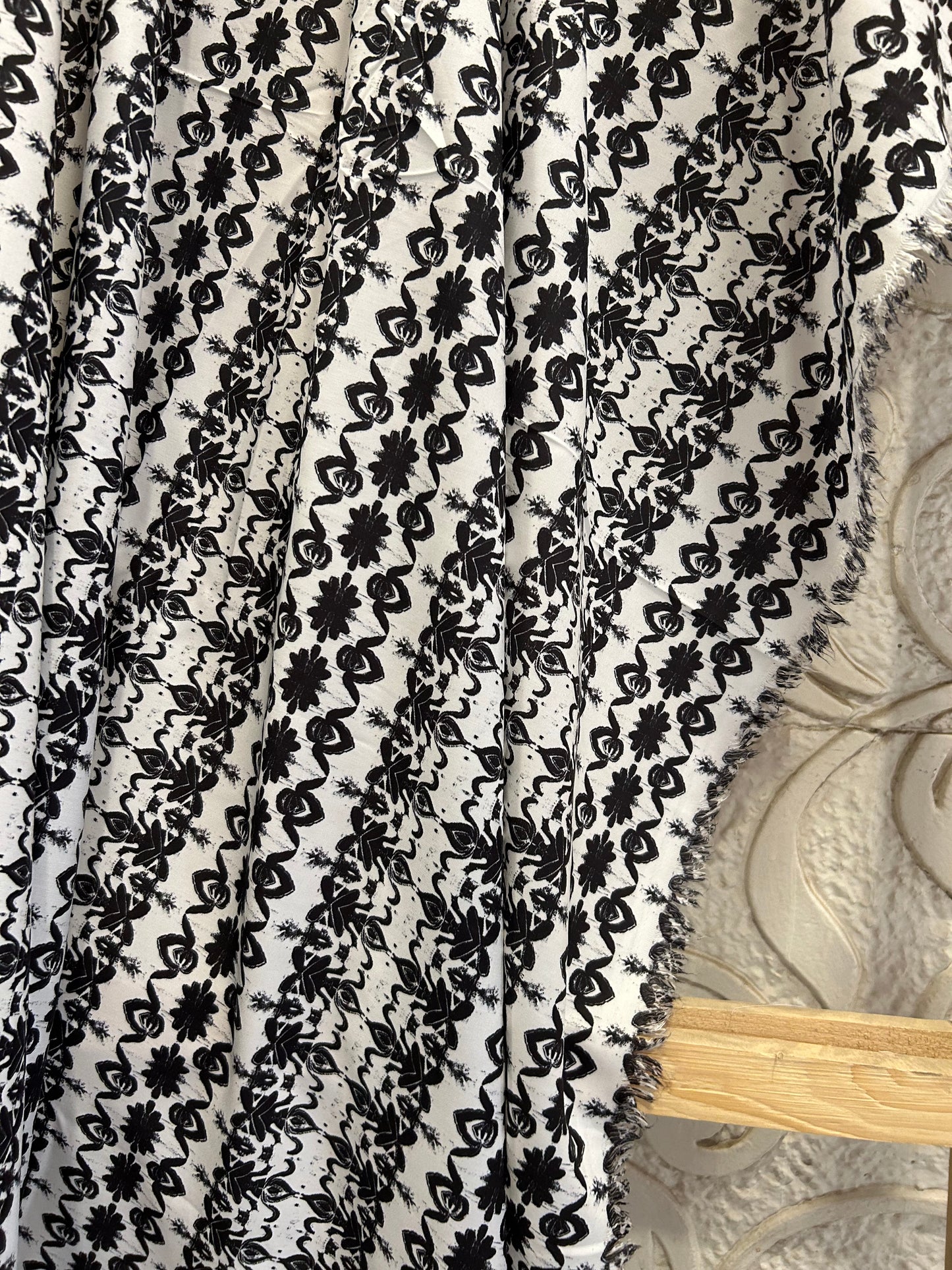 Monochrome floral