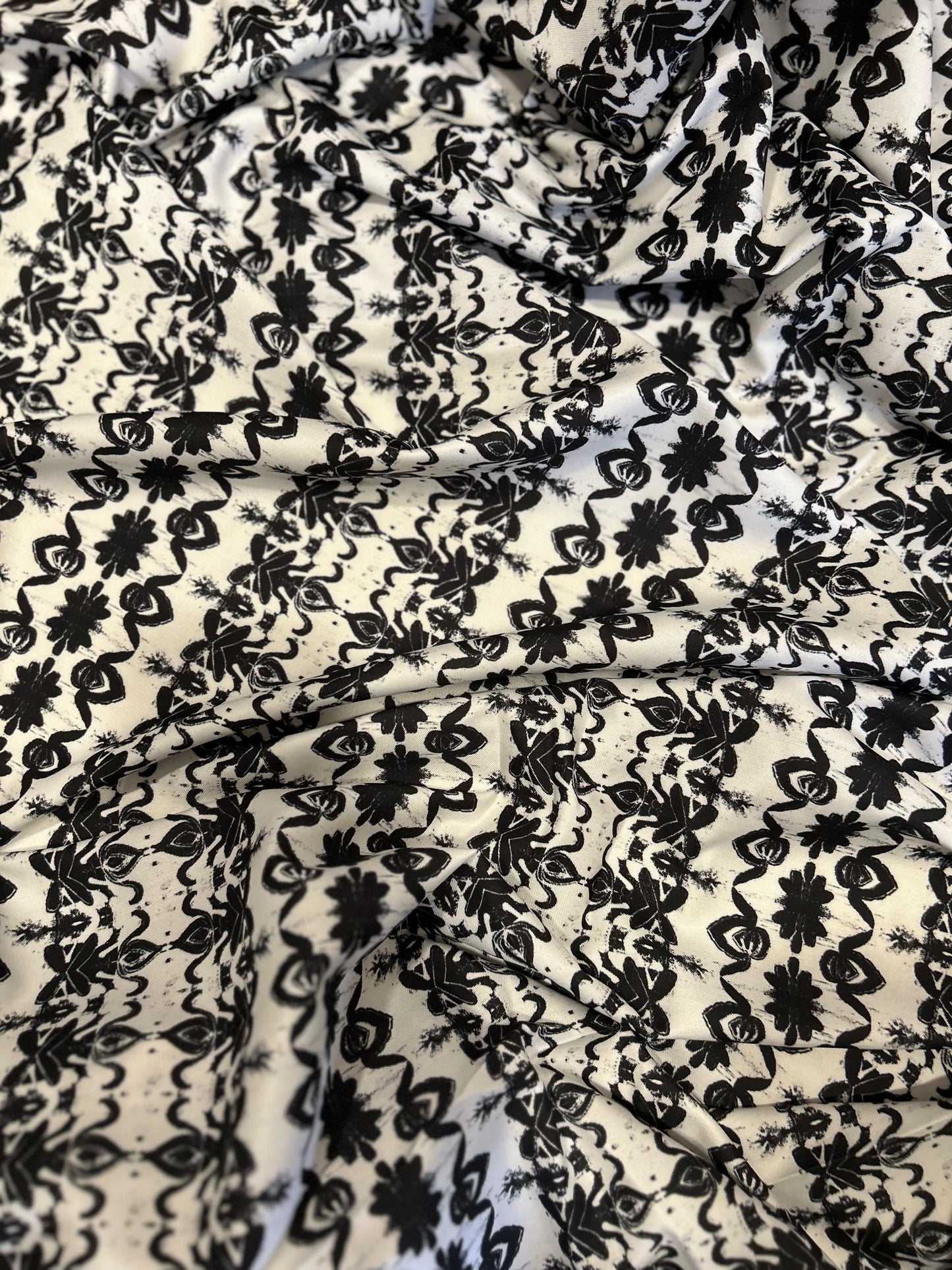 Monochrome floral