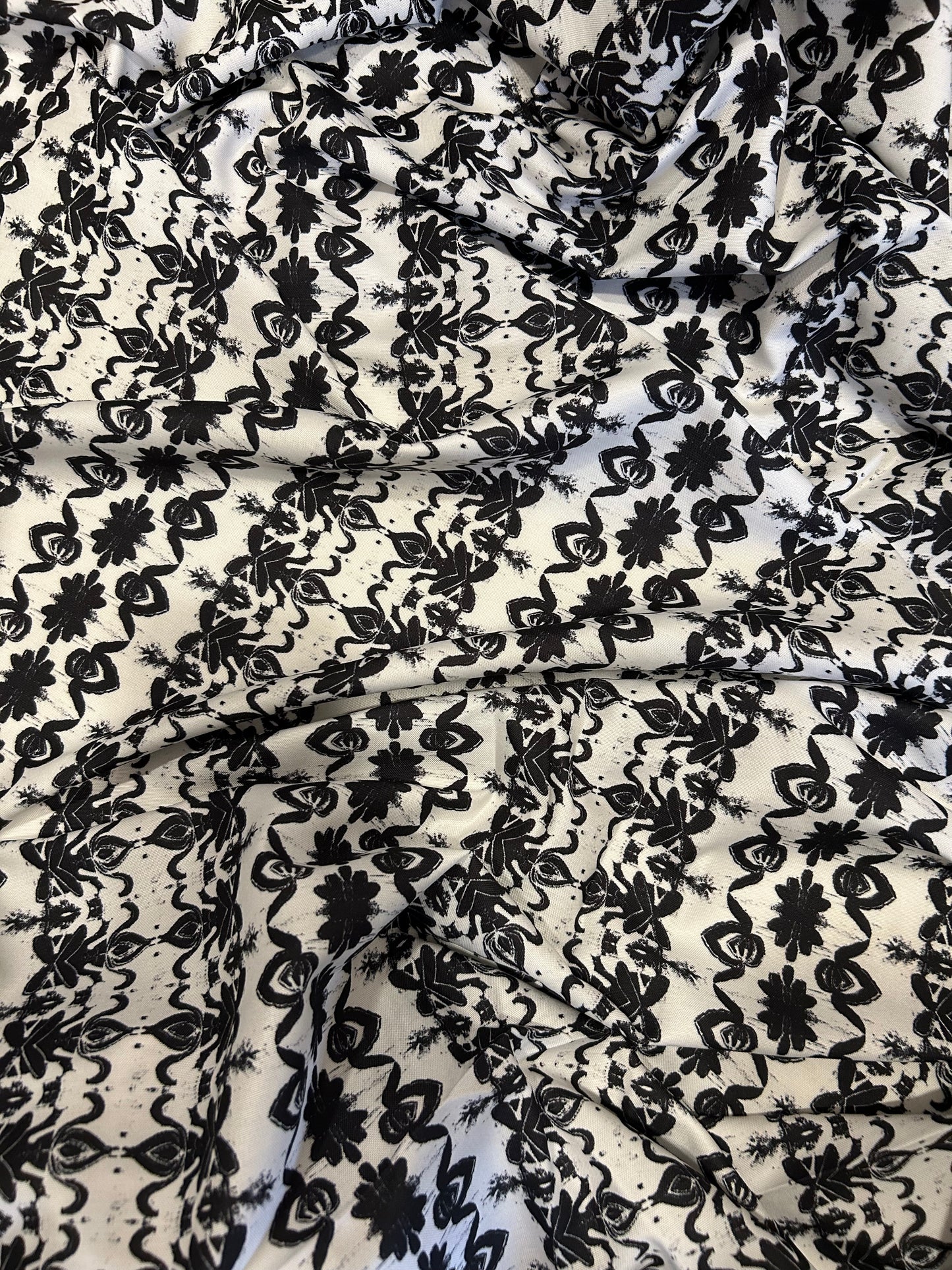 Monochrome floral