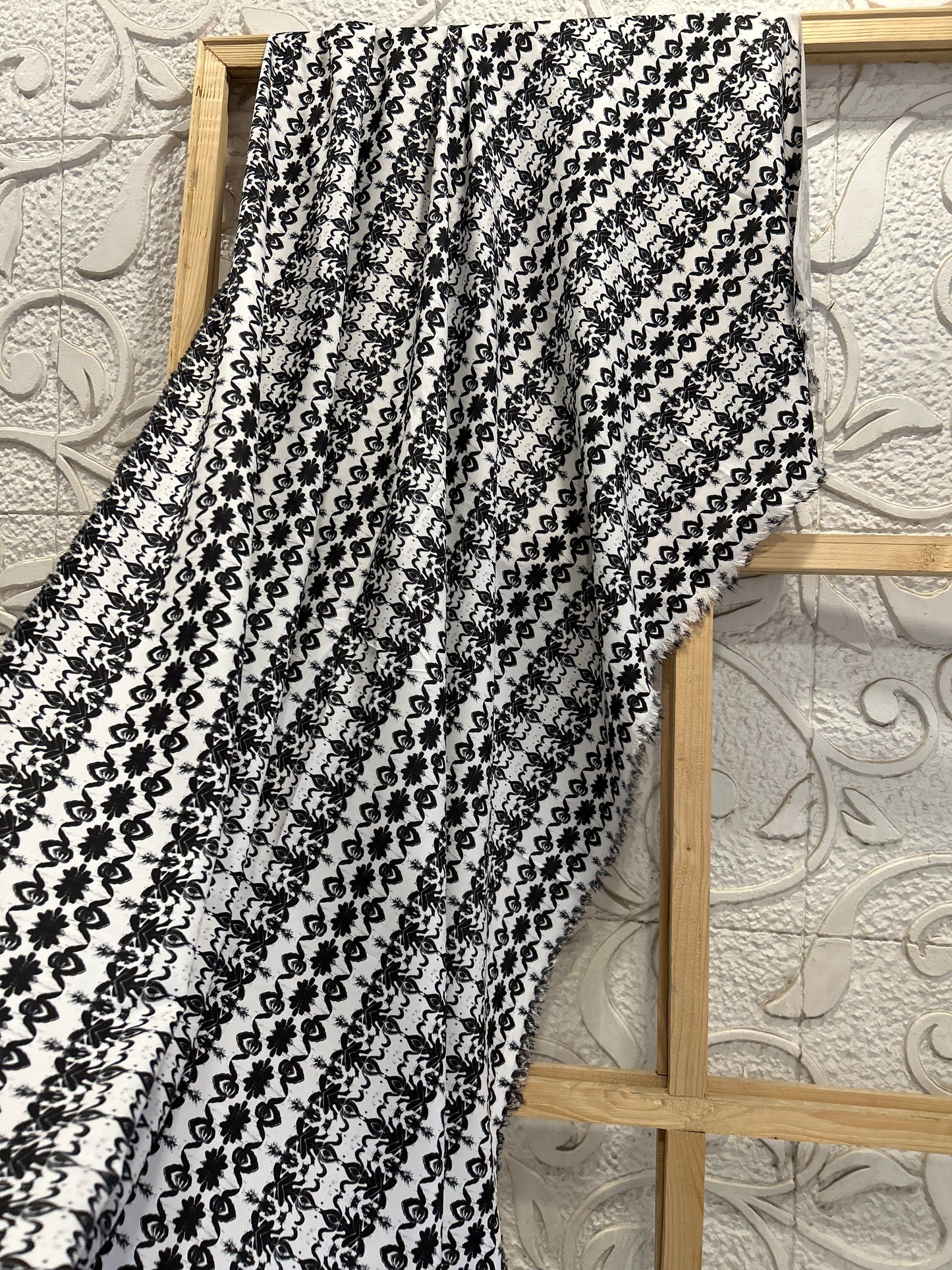 Monochrome floral